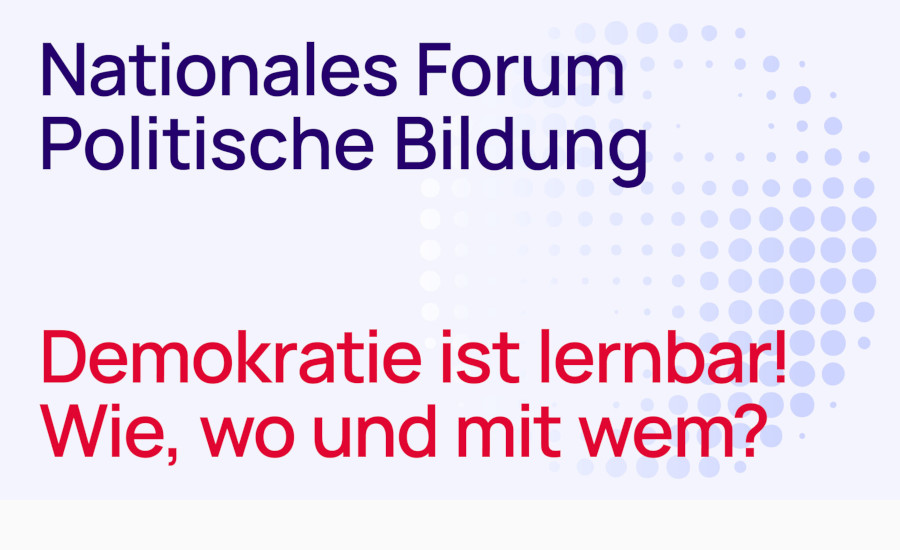 Nationales Forum Politische Bildung