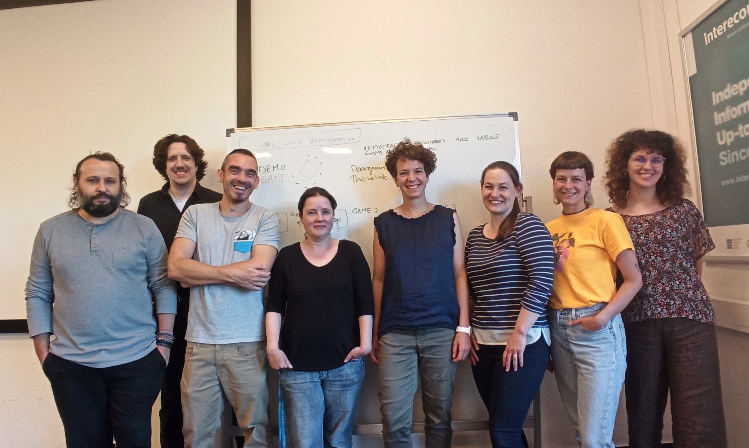 Demokratie multiplizieren an der Demokratiebar im Polit-Forum Bern im März 2023