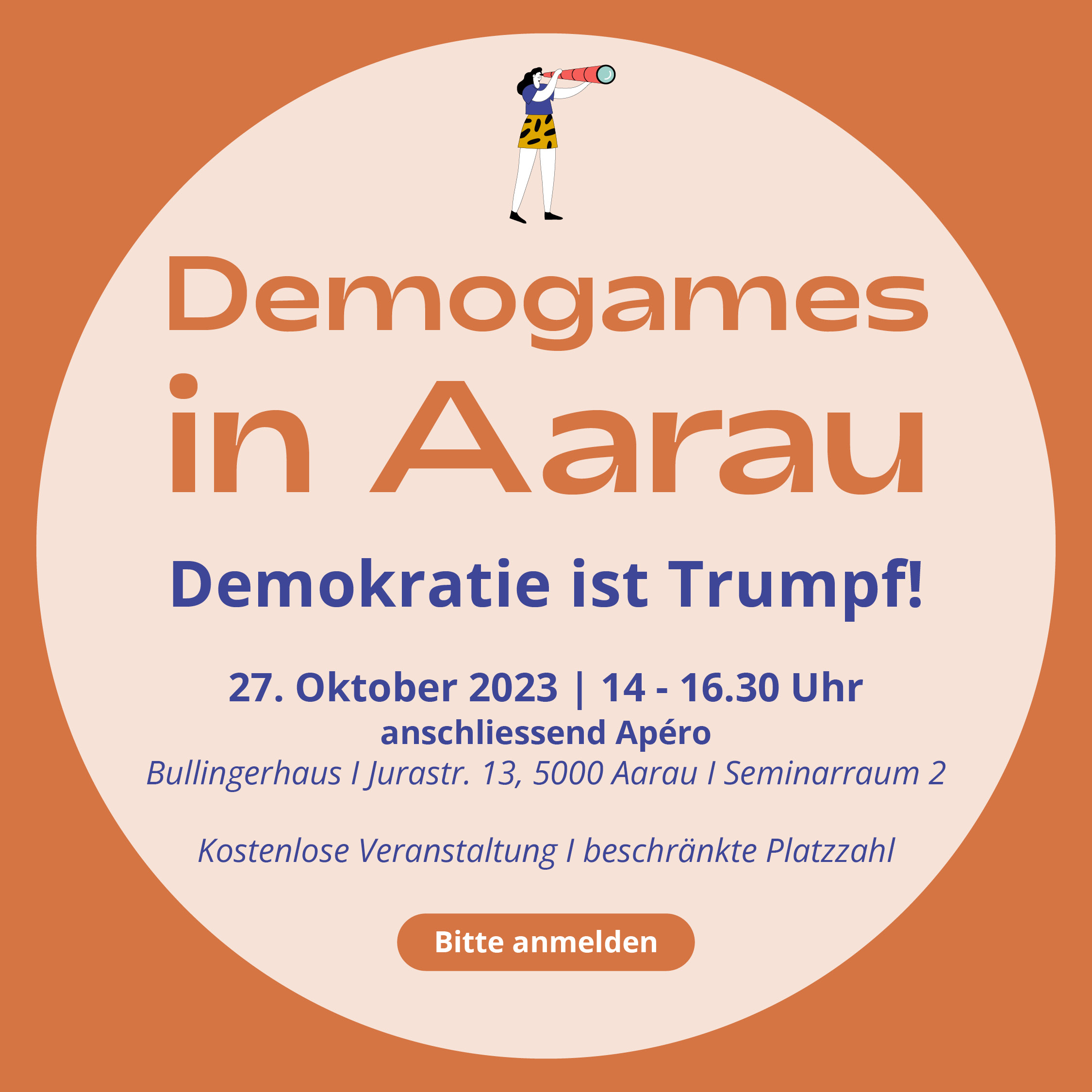 Demogames in Aarau: Demokratie ist Trumpf!