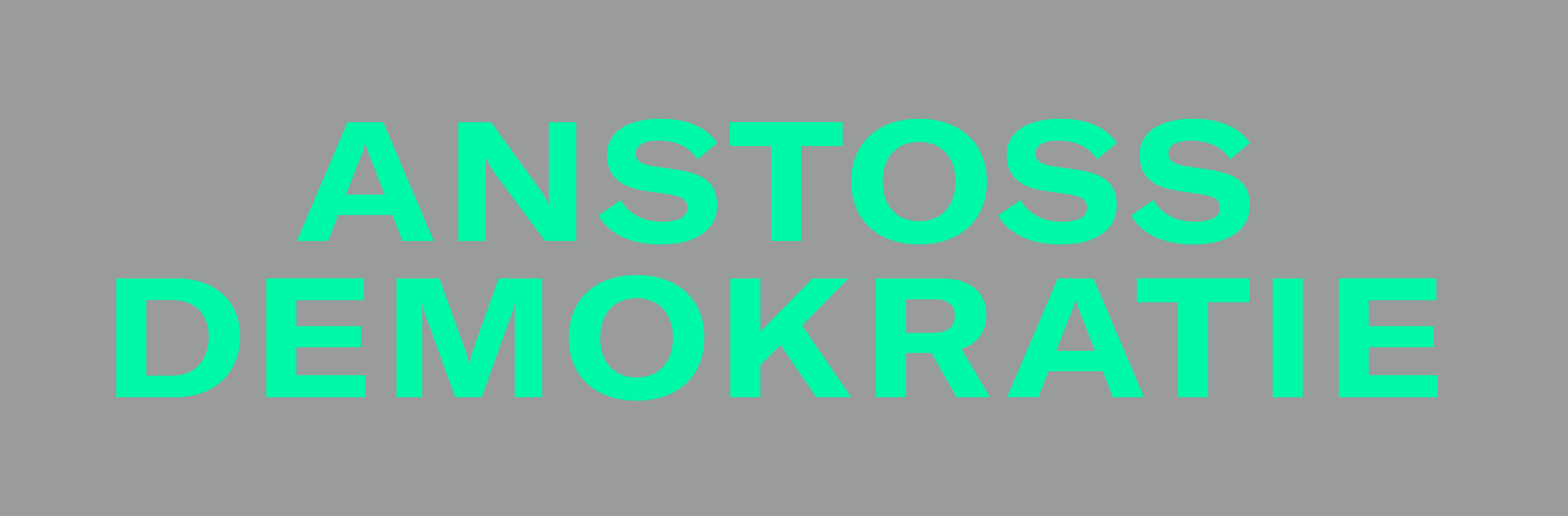 ANSTOSSDEMOKRATIE Logo